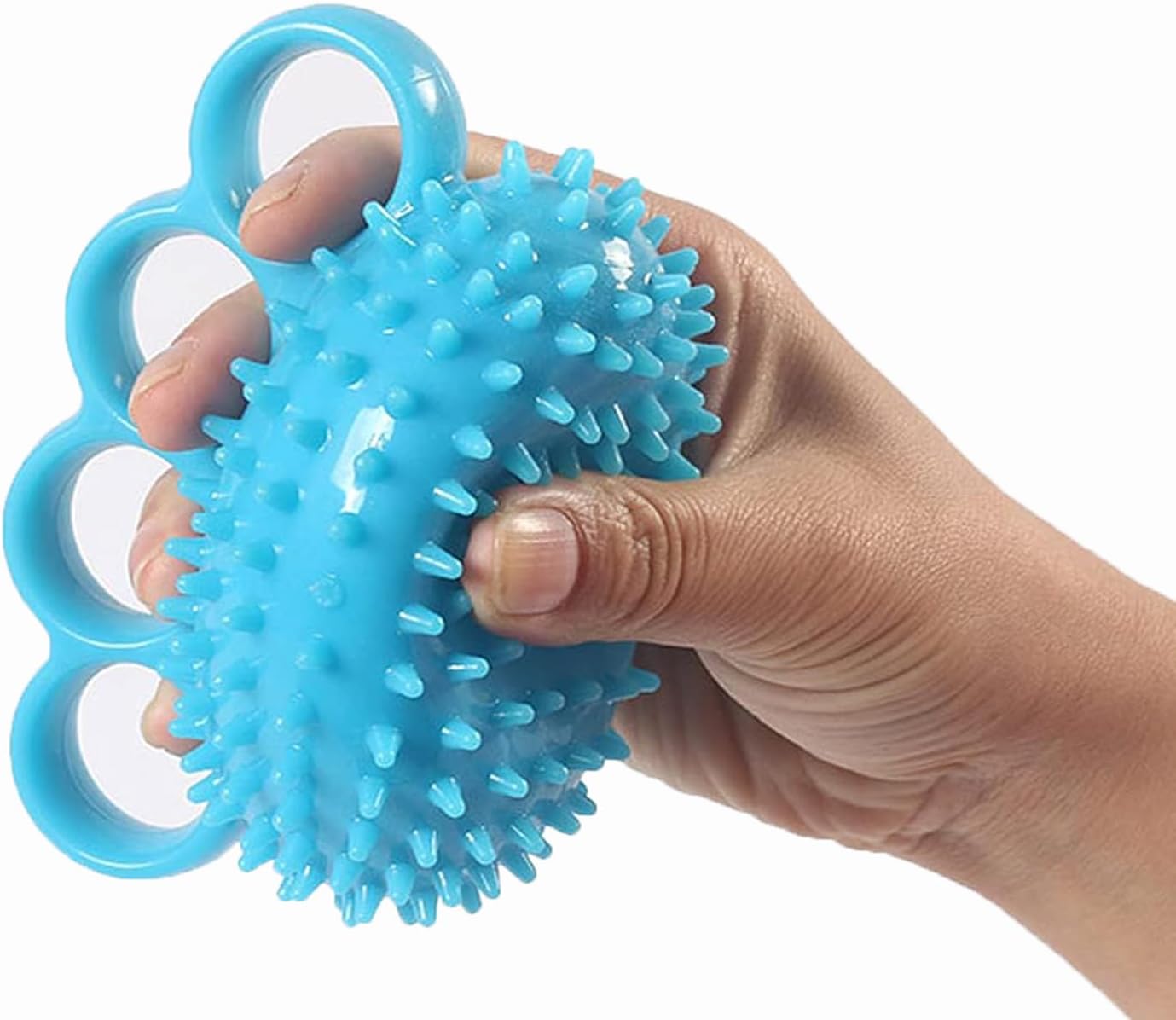 Hand Grip Strengthener Ball – Finger Exerciser for Rehab, Stroke & Stress Relief