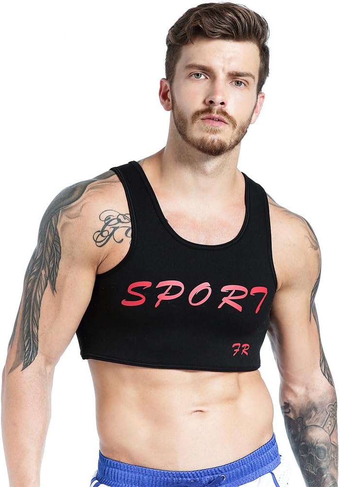 Neoprene Chest Support Vest – Adjustable Compression Brace for Injury Recovery & Sports Training