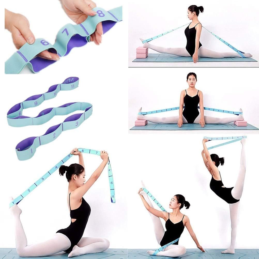 Best Stretching Tools for Flexibility: Top Picks for Optimal Mobility 5 Nitpicker Stretching Strap – 11-Loop Elastic Band for Flexibility & Recovery