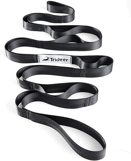Best Stretching Tools for Flexibility: Top Picks for Optimal Mobility 3 Trideer 10-Loop Stretching Strap for Yoga, Physical Therapy & Workouts
