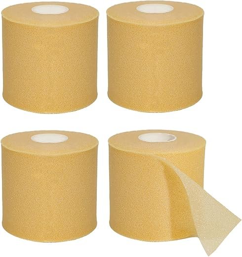 Best Injury Prevention Gear for Athletes: Top Picks for 2025 3 Dimora Pre Wrap Athletic Tape β 4 Rolls, 120 Yards Foam Underwrap