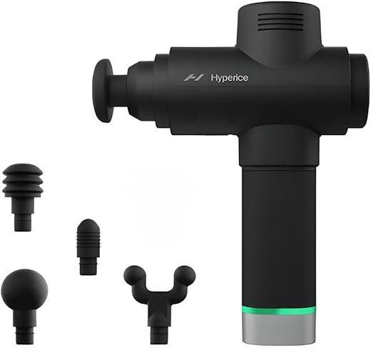 Hypervolt 2 Pro vs Theragun Pro: Comparing Top Percussion Massagers for 2025 3 Hyperice Hypervolt 2 Pro – Deep Tissue Percussion Massage Gun with Quiet Glide, 5 Speeds, 5 Attachments & Bluetooth App Integration