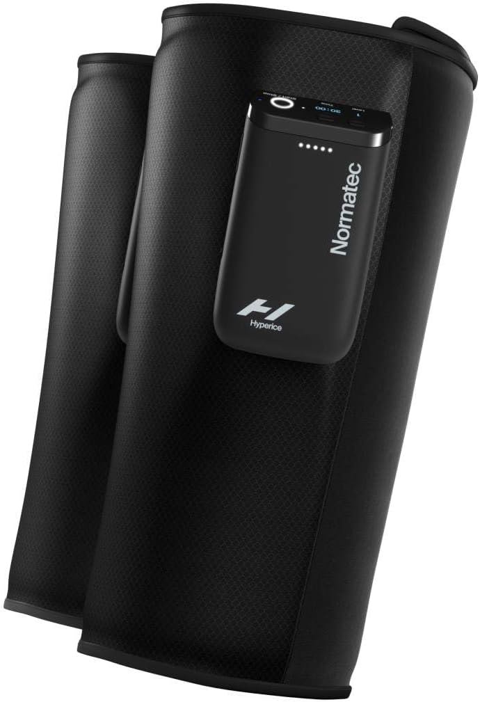 7 Best Recovery Boots for Athletes: Doctor-Tested Picks 2025 3 Hyperice Normatec Go – Portable Calf Compression Massager with Dynamic Air Massage, Bluetooth App Control & HyperSync Tech