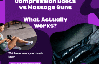 compression boots vs massage gun