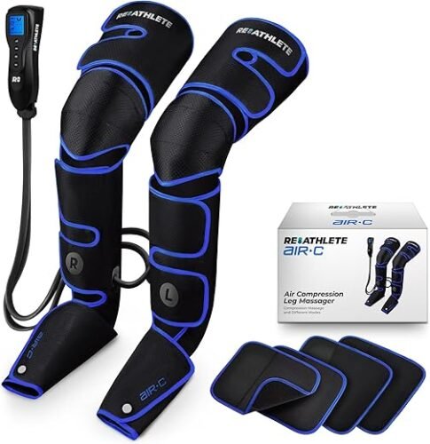 REATHLETE Leg Massager – Air Compression for Circulation & Pain Relief